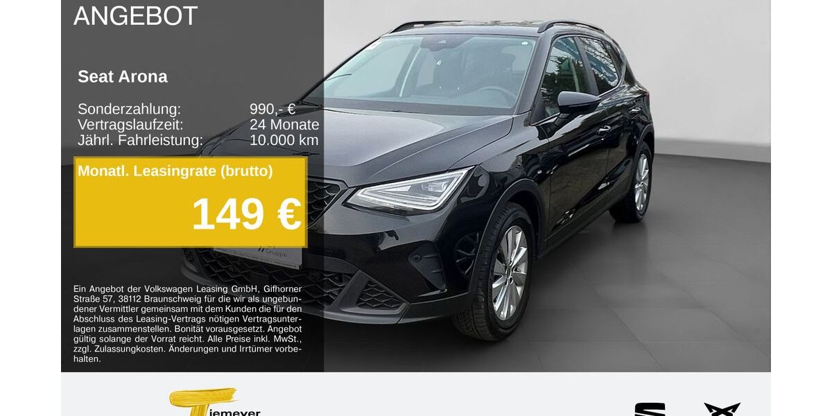 Seat Arona 23.741 km 21.240 &euro; Recklinghausen 45663