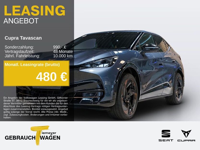 Cupra Tavascan 6.117 km 45.980 € Bochum 44809