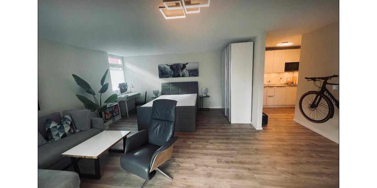 Lichtdurchflutetes Apartment mit Balkon - möbliert, Top Lage 1.5 zimmer