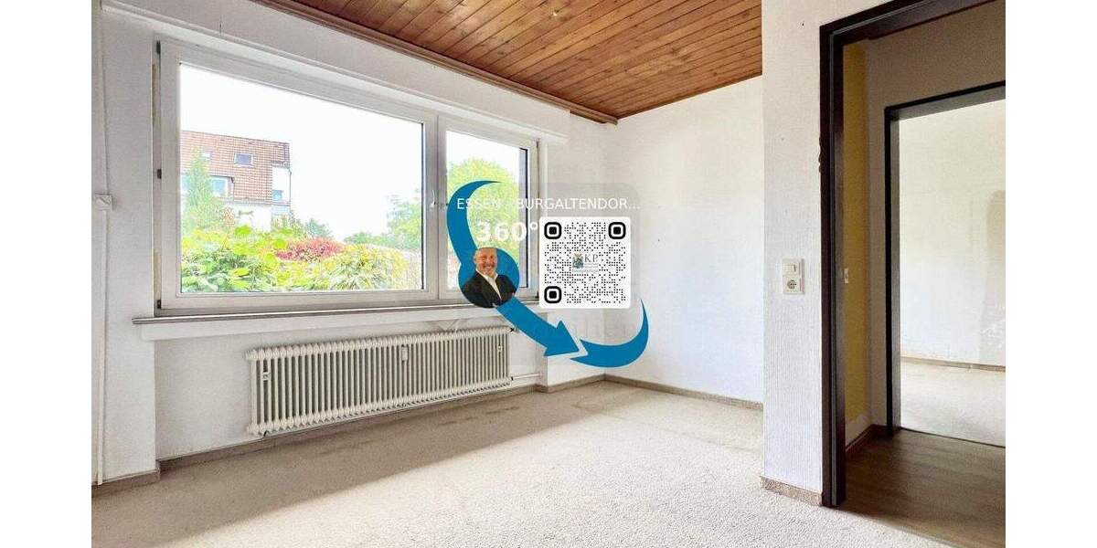 BURGALTENDORF: GROSSZUEGIGE ETW MIT 5 ZIMMERN, GARAGE, GARTEN UND UNTERGESCHOSS 5 zimmer