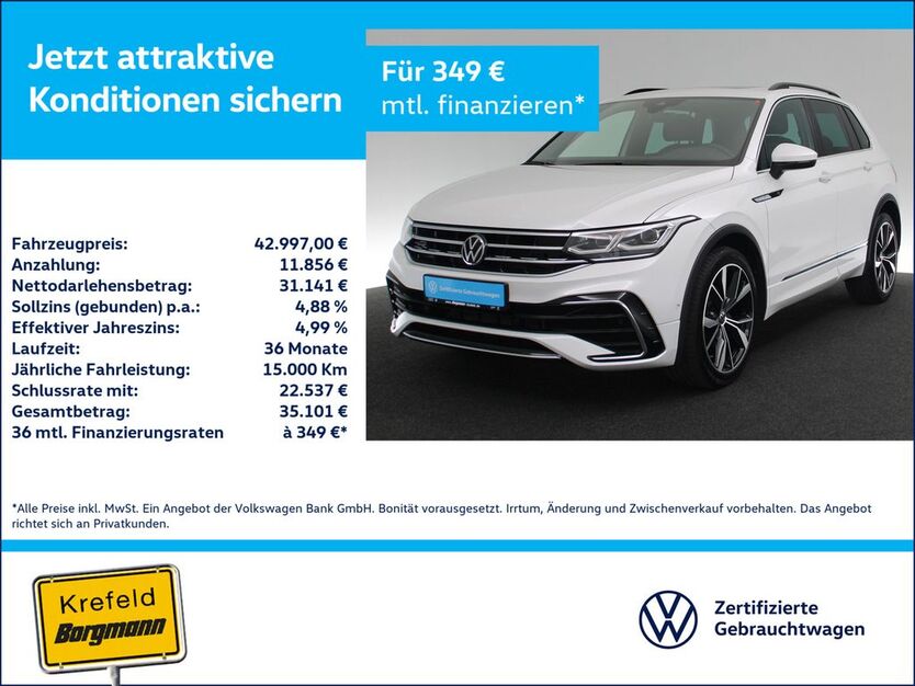 VW Tiguan 38.054 km 41.557 € Krefeld 47803