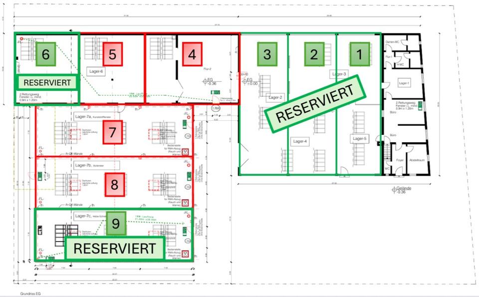 Nur noch 4 Lager frei – ab 01.02.2026 in Mülheim an der Ruhr! zimmer