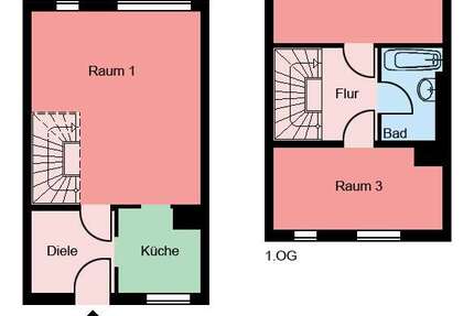 Wohnung Herne Röhlinghausen - 3 Zimmer, 73 m&sup2;, 350&euro; | Angebot:26919581