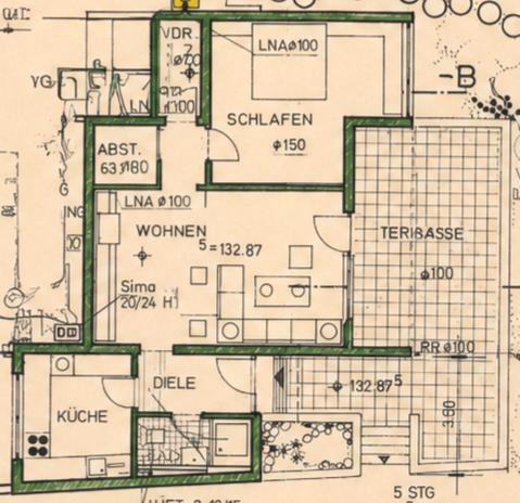 Etagenwohnung Bochum Bochum-Ost - 2 Zimmer, 75 m&sup2;, 195.000&euro; | Angebot:27440845