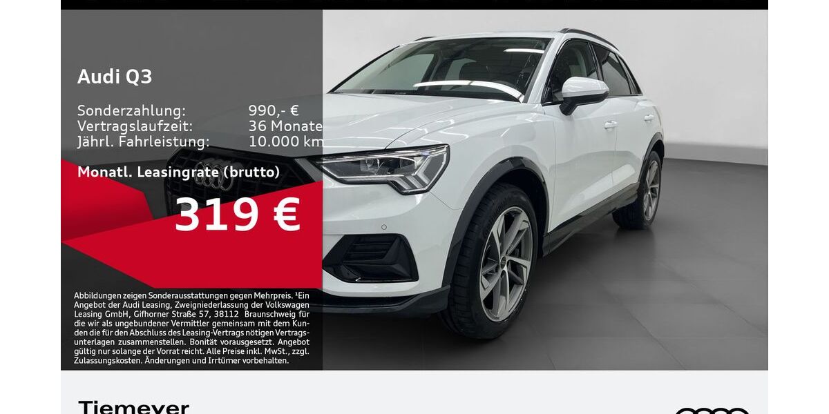 Audi Q3 1.518 km 40.110 &euro; Bochum 44809