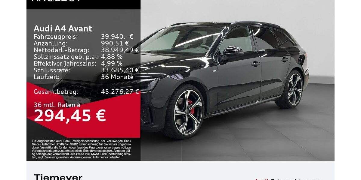 Audi A4 18.544 km 39.940 &euro; Dorsten 46284